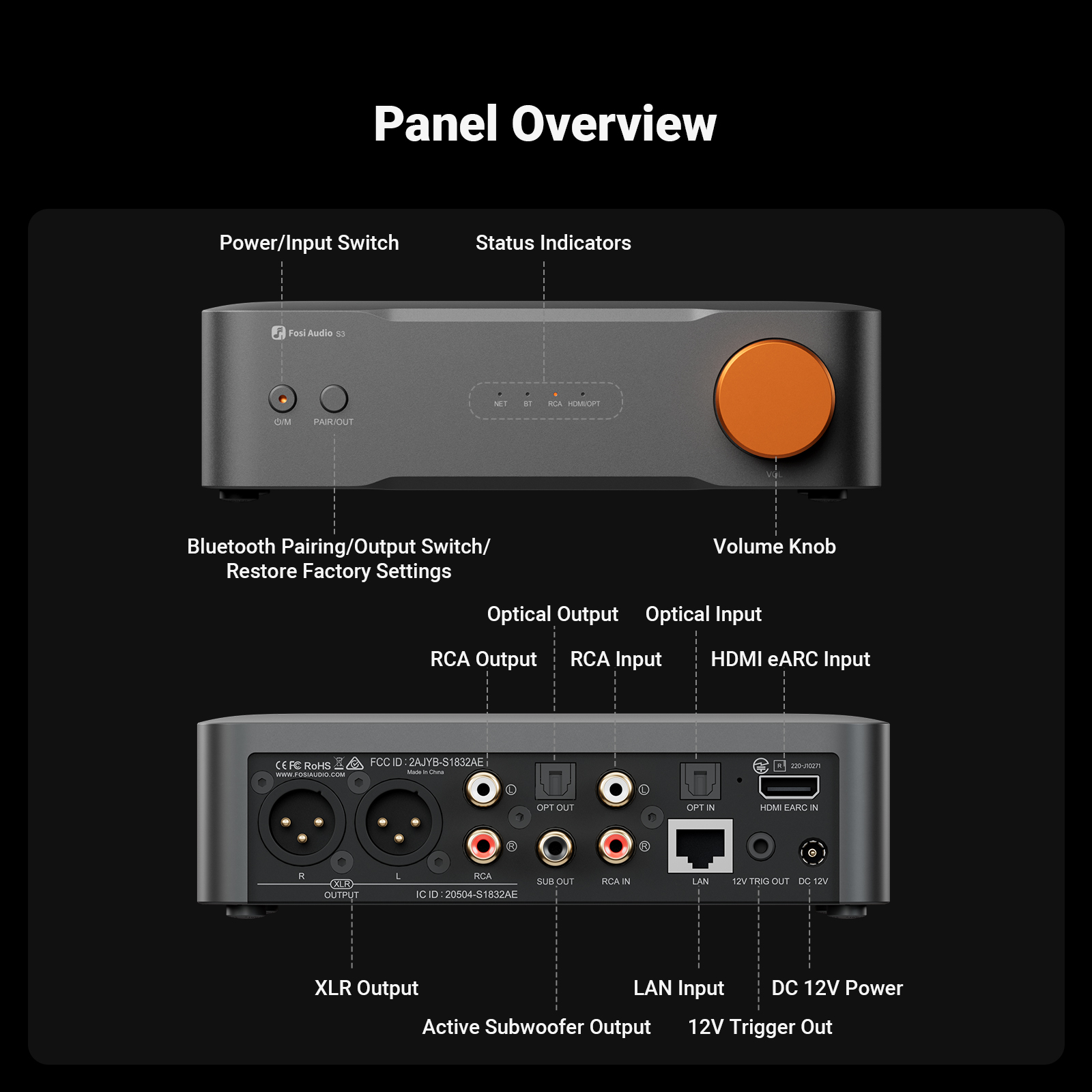 Cable Xlr Balanced - Fosi Audio Yüksek Çözünürlüklü Müzik Akış