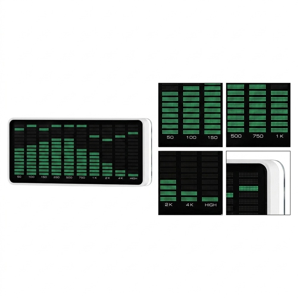 Audio Music Visualizer Free - 1 Adet 50Hz-20KHz Ses Analizörü Ekran