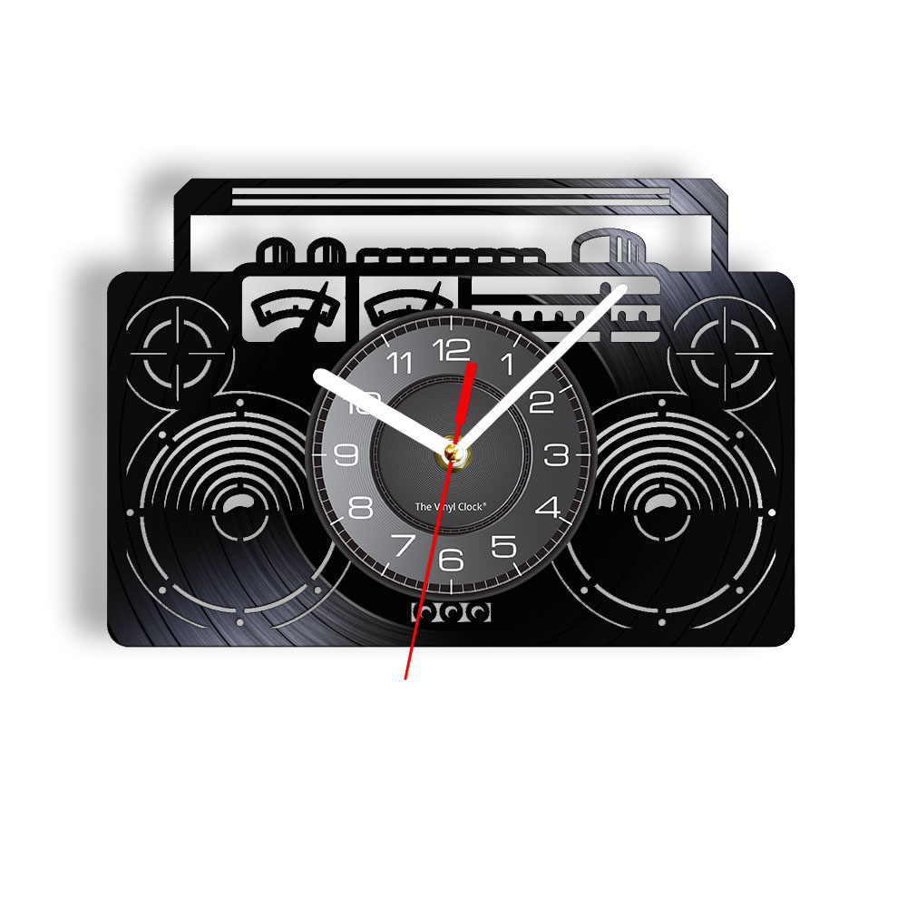 Audio And Music Separate - Boombox radyo vinil LP kayıt duvar