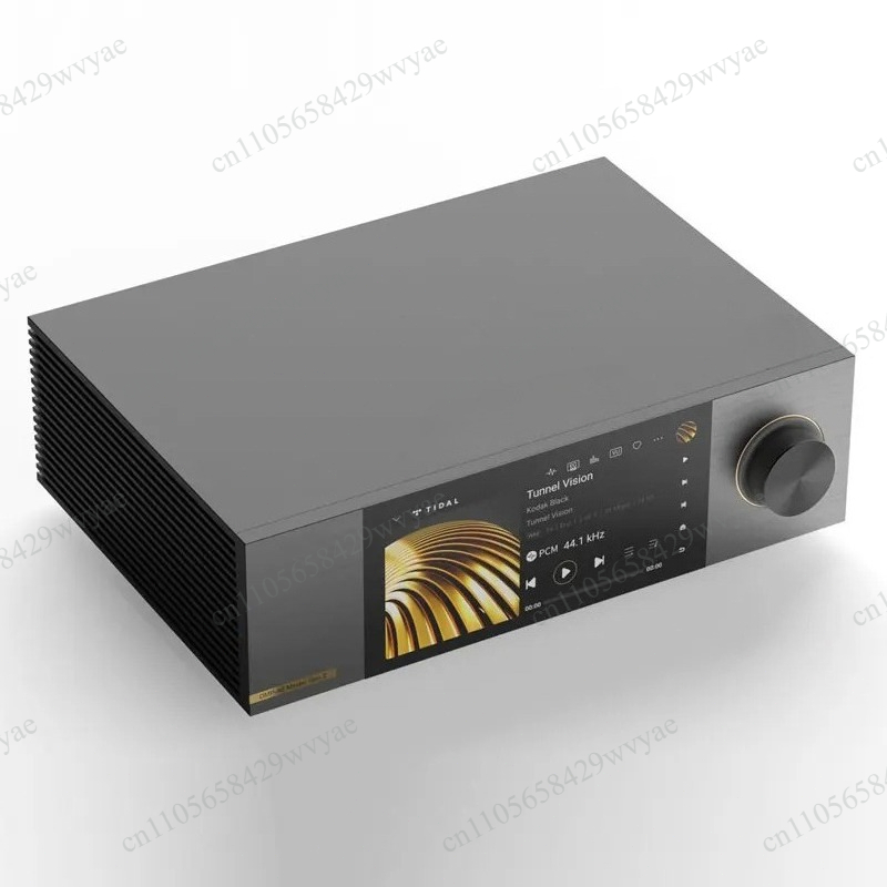Audio Music Editing - Siyah Masaüstü Hi-Fi Ağ Müzik Çalar