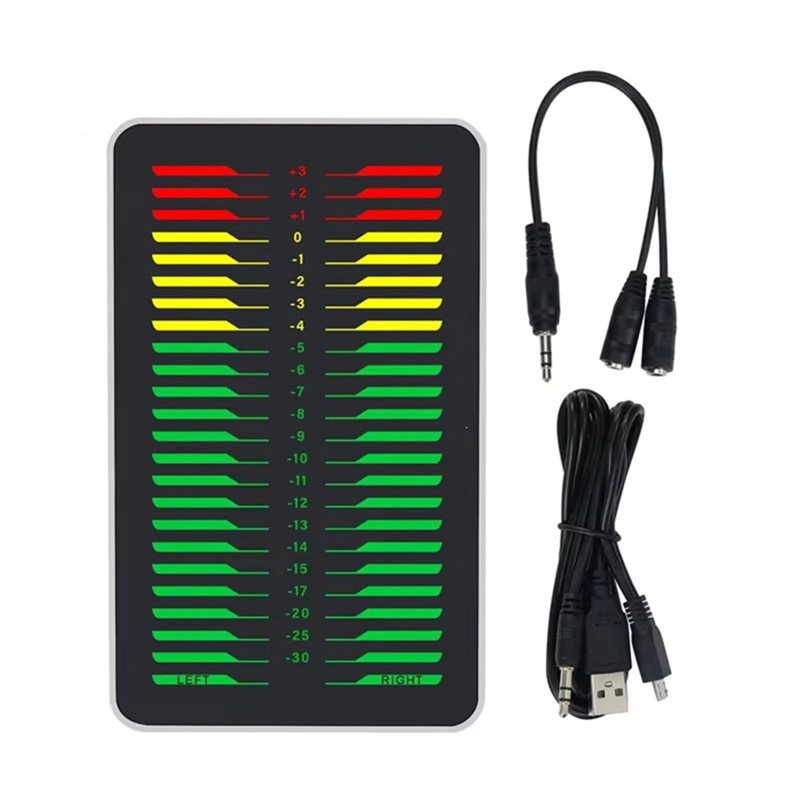 Audio Music Visualizer Free - B50B-AK_DB24D_PRO Çift Kanallı LED Müzik Seviyesi