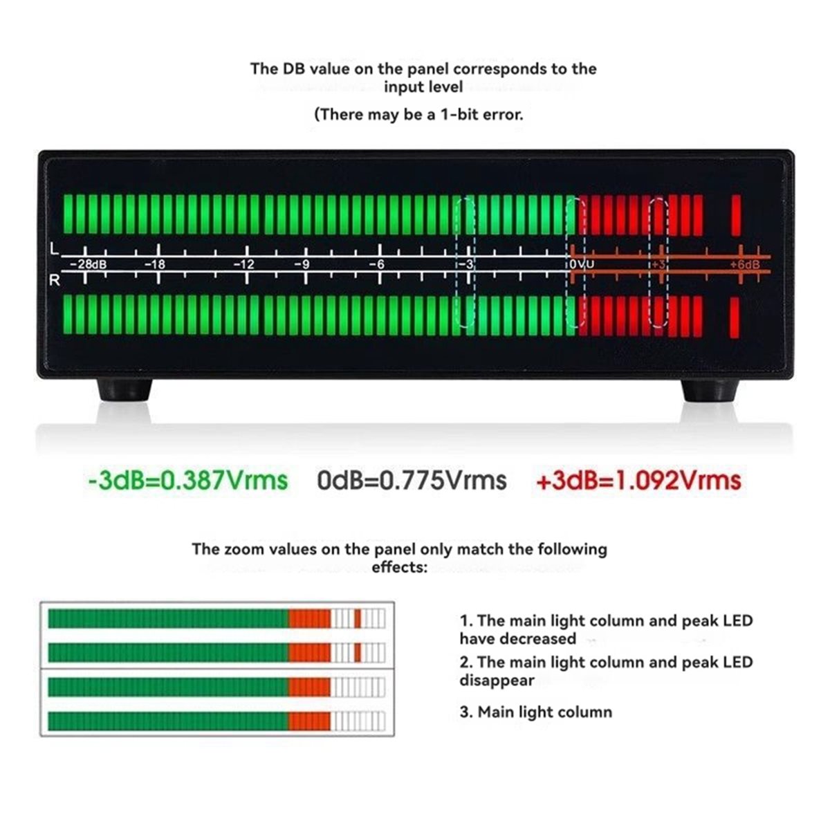 Audio Music Visualizer Free - A40I VU56-PRO Çift Kanallı Müzik Spektrum