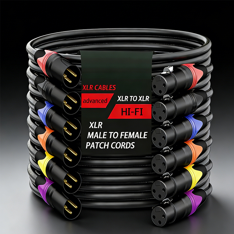 Cable Xlr Balanced - XLR Mikrofon Kablosu 3 Pin Erkek