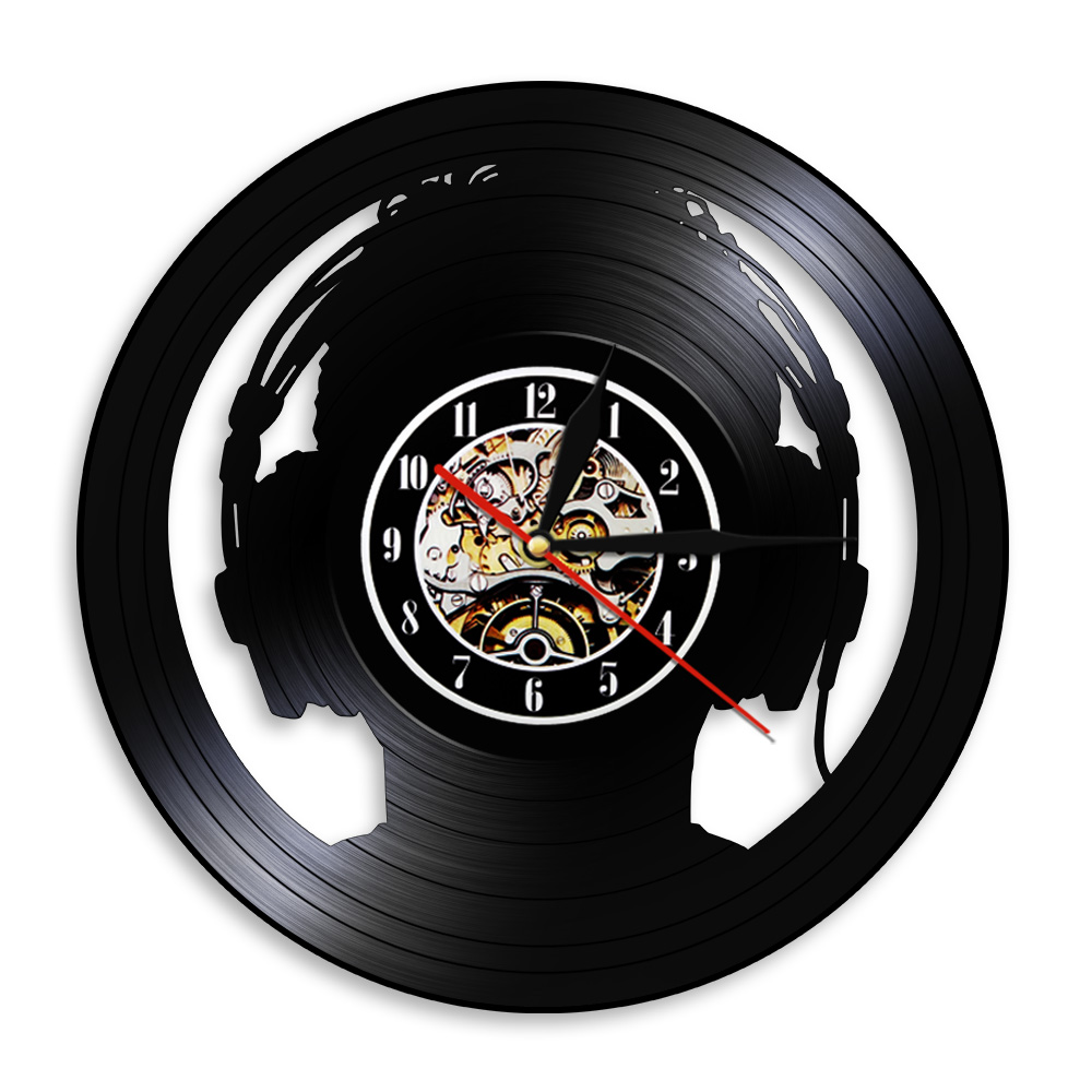 Audio And Music Separate - Audio Slave Kulaklıklı DJ Dekoratif Duvar