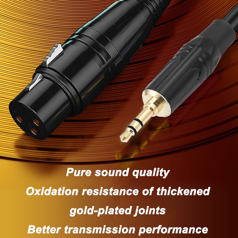 XLR AUX 3.5mm Jack Ses Kablosu - Cable Xlr Balanced incelemesi ve fiyatı