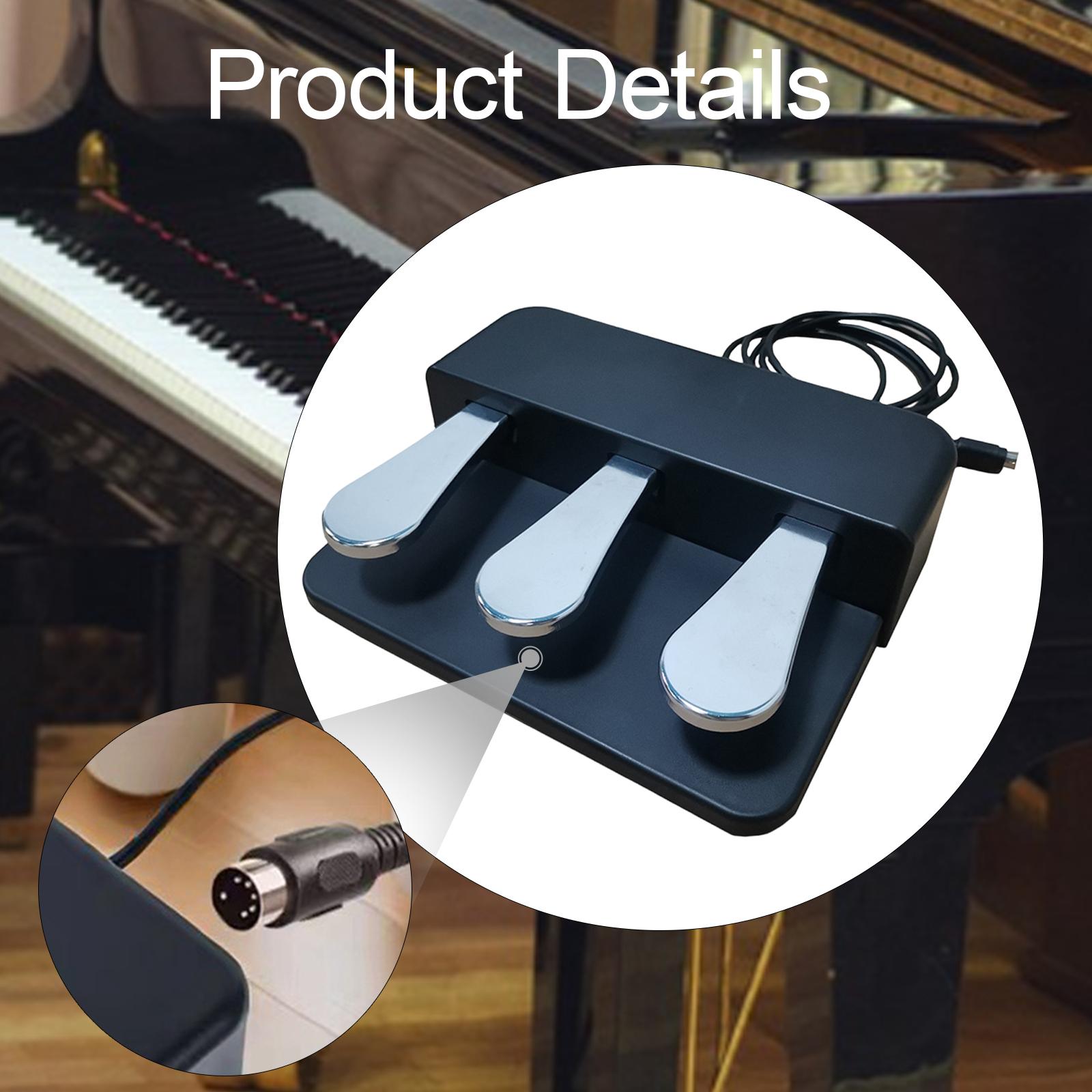 3 Pedal Ünitesi Yumuşak Sosten - Piano Sustain Pedal incelemesi ve fiyatı