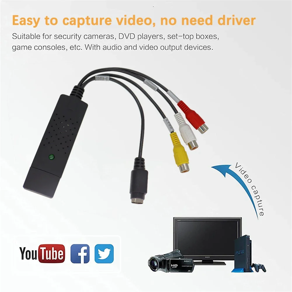 USB2.0 Ses Video Yakalama Kart - Audio Music Converter incelemesi ve fiyatı