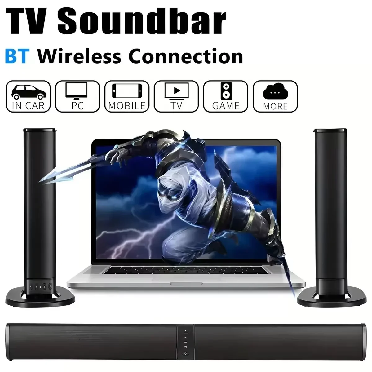 BS-36 Süper Güçlü Ses Blaster  - Audio Music Visualizer Free incelemesi ve fiyatı
