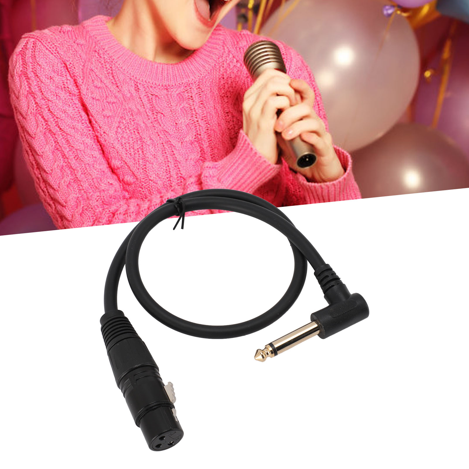 XLR Dişi - 6.35mm Dengeli Tak  - Cable Xlr Balanced incelemesi ve fiyatı