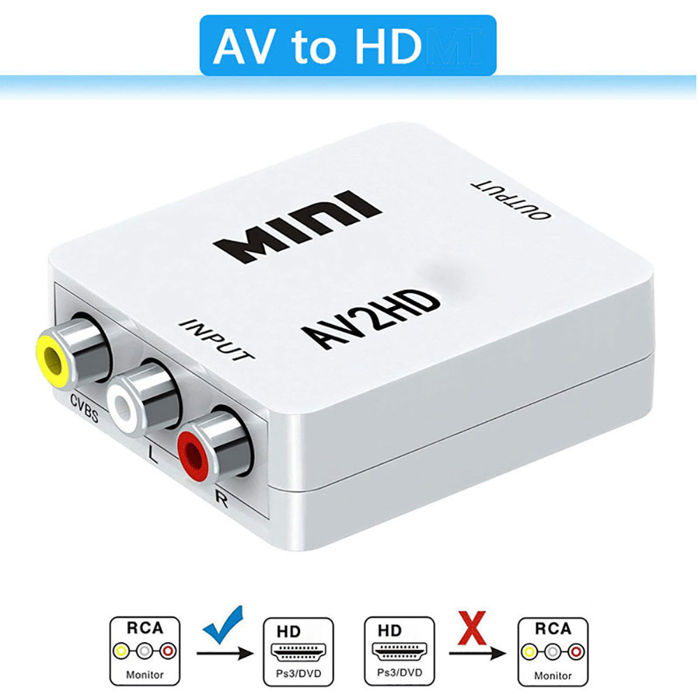 HDMI Uyumlu AV RCA Adaptörü HD - Audio Music Converter incelemesi ve fiyatı