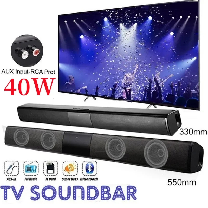 40W Kablosuz Bluetooth Soundba - Audio Music Visualizer Free incelemesi ve fiyatı