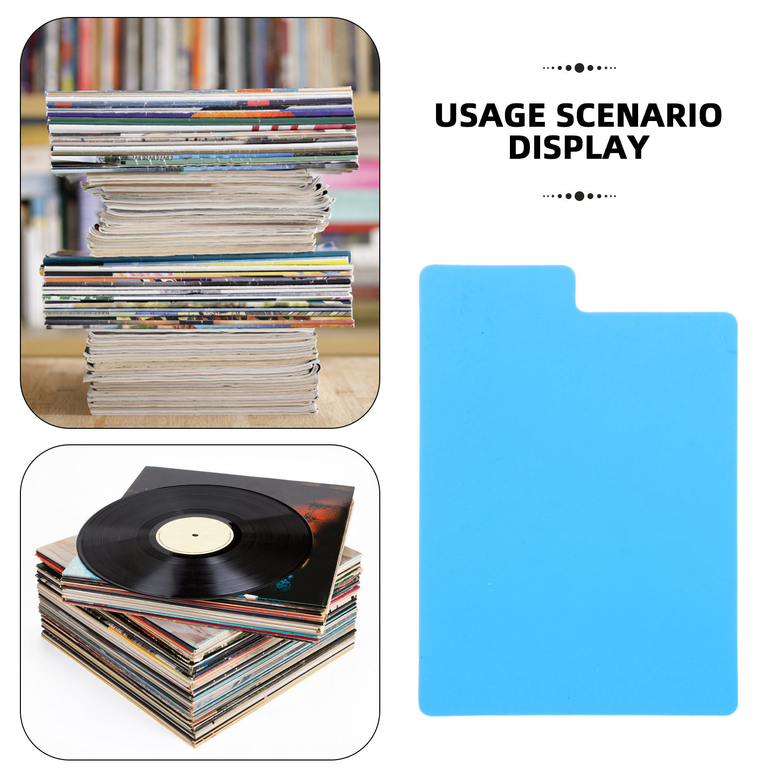 50 adet vinil plak bölücüler D - Audio And Music Separate incelemesi ve fiyatı