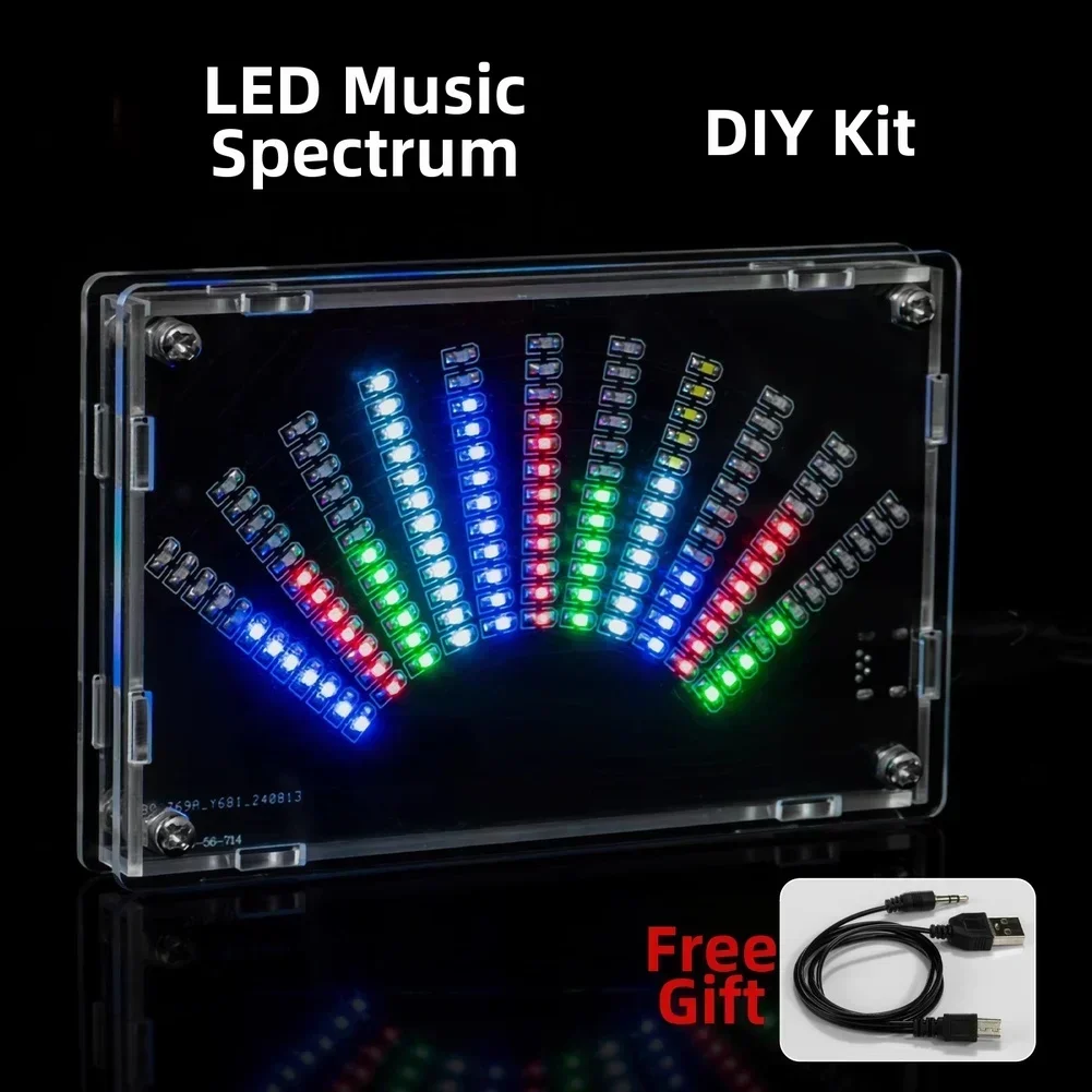 DIY LED Müzik Spektrum Gösterg - Audio Music Visualizer Free incelemesi ve fiyatı