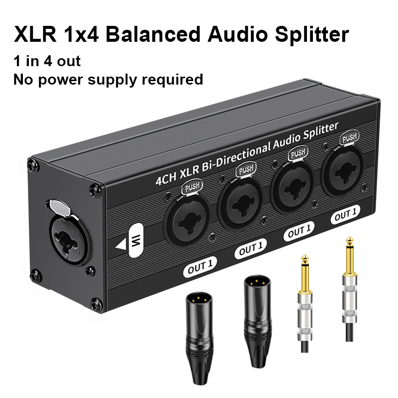 6.35mm Girişli 1X4 XLR Dengeli - Cable Xlr Balanced incelemesi ve fiyatı