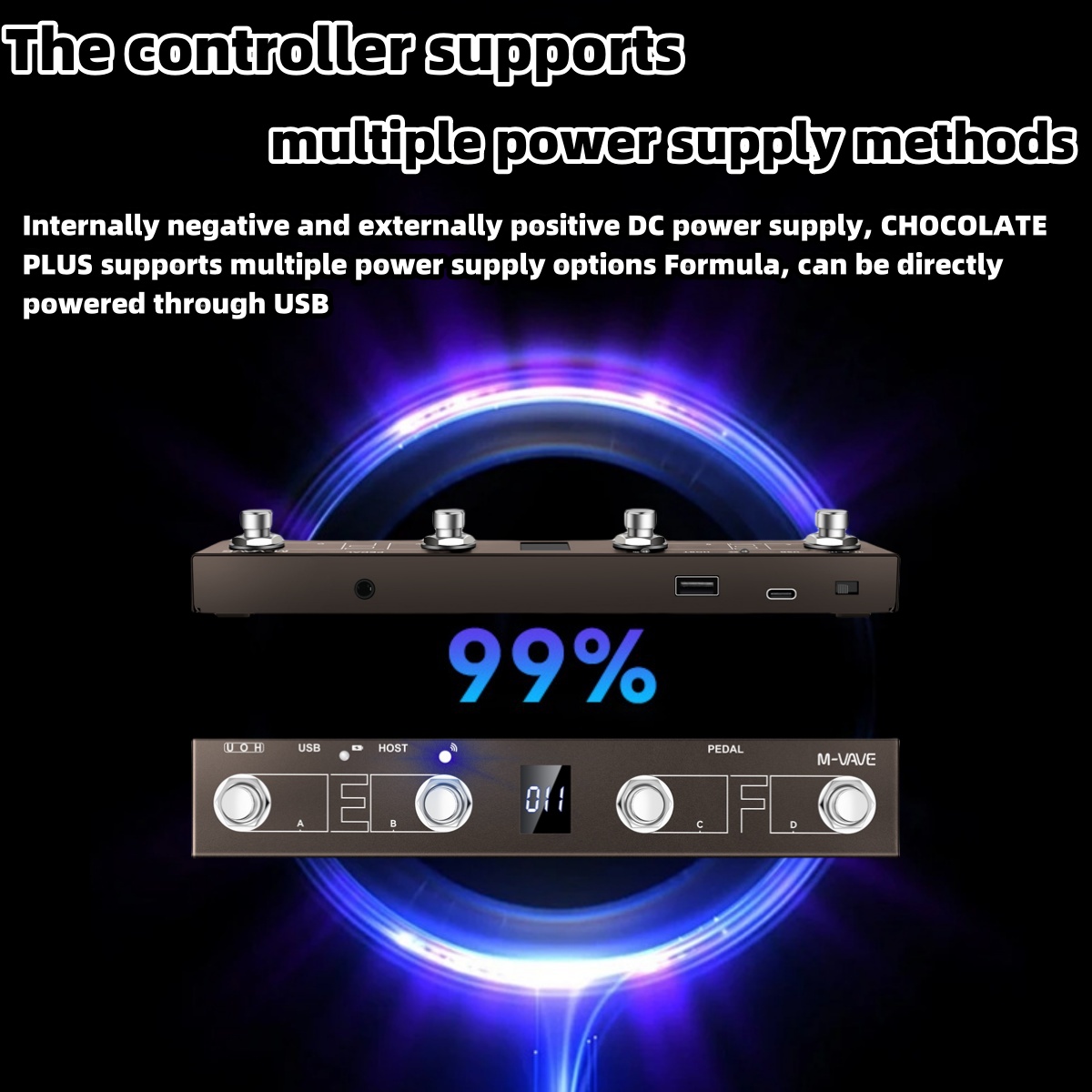 M-VAVE Chocolate Plus Kablosuz - Piano Sustain Pedal incelemesi ve fiyatı