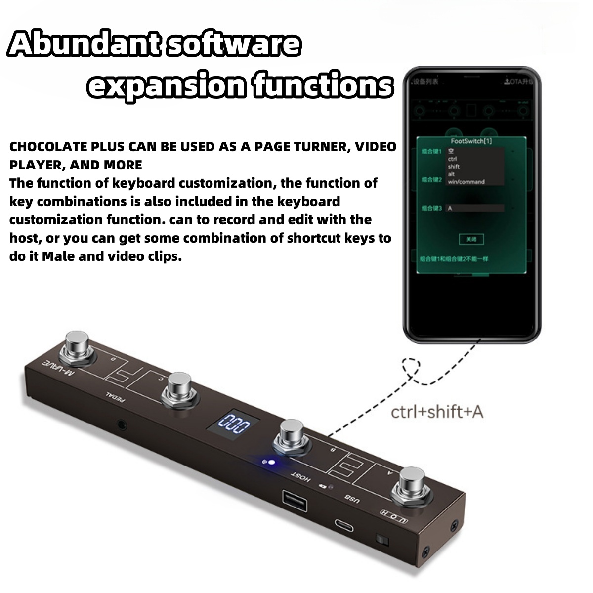 M-VAVE Chocolate Plus Kablosuz - Piano Sustain Pedal incelemesi ve fiyatı