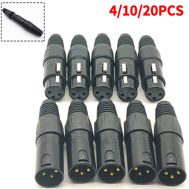 4/10/20PCS 3-Pin XLR Erkek - D - Cable Xlr Balanced incelemesi ve fiyatı
