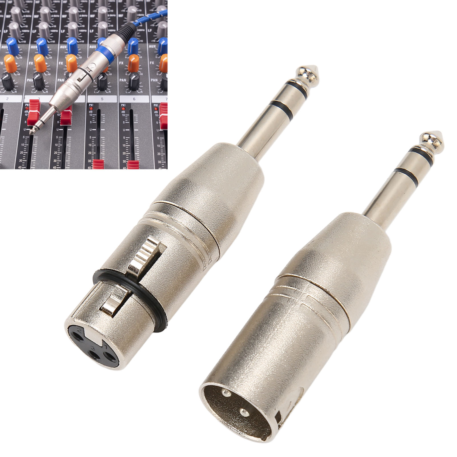 2 adet 1/4 Inç TRS XLR Adaptör - Cable Xlr Balanced incelemesi ve fiyatı